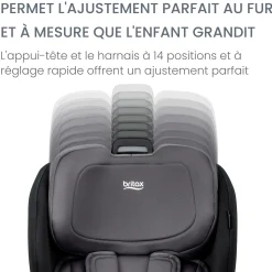 Britax Poplar™ Convertible Car Seat - STONE ONYX