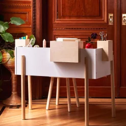 Brooklyn Desk - White/Natural