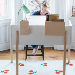 Brooklyn Desk - White/Natural