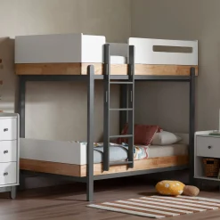 Bunk Bed - Bebble Natural and Gray