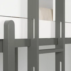 Bunk Bed - Bebble Soft Gray and White