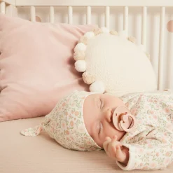 Bunnies Flowers Pajamas 0-12m