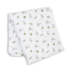 Bunnies-cotton Muslin Swaddle
