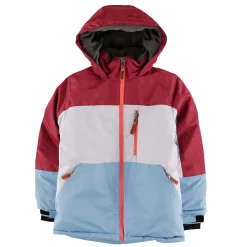 Burgundy Block Snowsuit 4-14