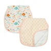 Burp Cloth Set - Kissed Shoal