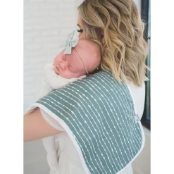 Burp Cloths (3) - Flower Autumn