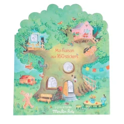 Cahier D'Autocollants - La Maison Aux 160 Stickers