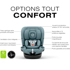 Callisto G 360 Rotating All-in-One Car Seat - Stormy Blue