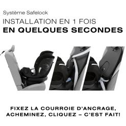 Callisto G 360 Rotating All-in-One Car Seat - Moon Black