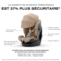Callisto G 360 Rotating All-in-One Car Seat - Almond Beige