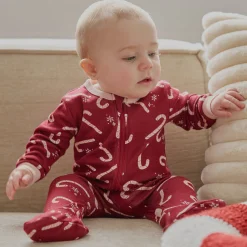 Candy Canes Pajamas 0-24m