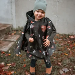 Car Seat Poncho 0-6y - Forest