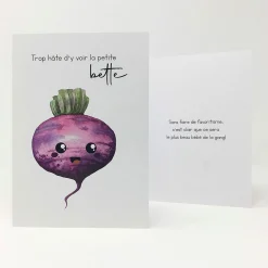 Carte De Souhait Petite Bette