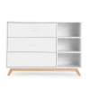 Central Park 3-drawer - White / Natural