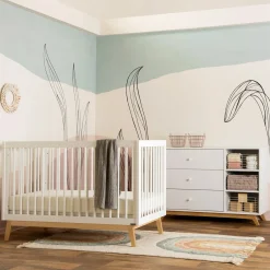 Central Park 3-drawer - White / Natural