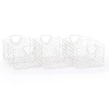Central Park Storage Baskets (Set Of 3) - White