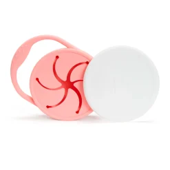 C’est Silicone!™ Snack Catcher with Lid - Coral