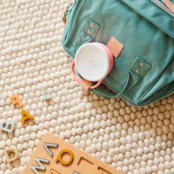 C’est Silicone!™ Snack Catcher with Lid - Coral