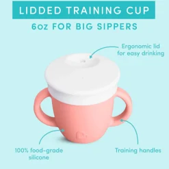 C’est Silicone!™ Training Cup 6oz - Coral