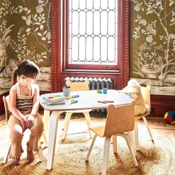 Chairs Bear Naturel/ Whte (2)