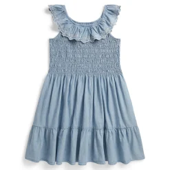 Chambray Dress 7-16y
