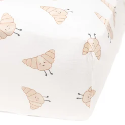 Change Pad Cover-croissants