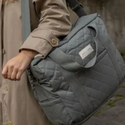Changing Bag Avery Row - Flint/Greenish Gray