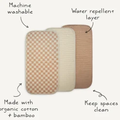 Changing Pad Liners (3) - Blush