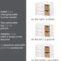 Changing table - Balka Pure White