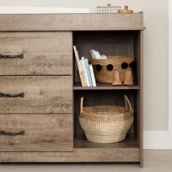 Changing Table - Tassio Weathered Oak
