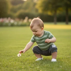 Charcoal Evolutive Short 3-24m