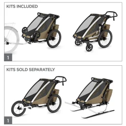 Chariot Cross2 Single - Faded khaki