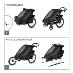 Chariot Sport2 Single - Black