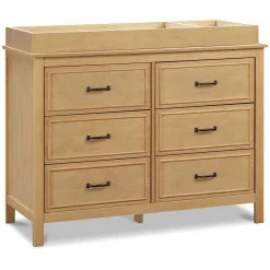 Charlie 6-Drawer Double Dresser - Honey