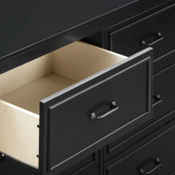 Charlie 6-Drawer Double Dresser - Ebony