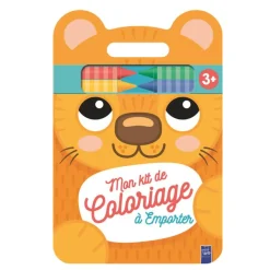 Chat - Mon kit de coloriage à emporter 3ans+