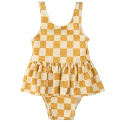 Checkered Swimsuit 2-6y