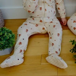 Checkers Bear Pajamas 0-30m