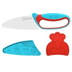 Chef's Knife - Blue/Red