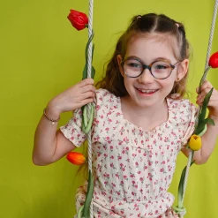 Cherries Flowers Dress 7-14