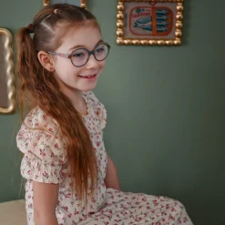 Cherries Flowers Dress 7-14