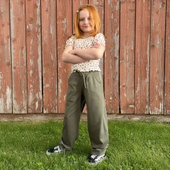 Cherries Flowers Top 7-14