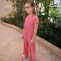 Cherries Rib Jumpsuit 7-14