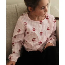 Cherries Vichy Blouse 7-14y