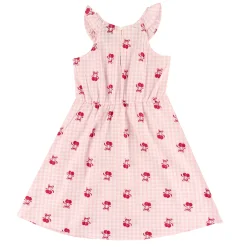 Cherries Vichy Dress 7-14y