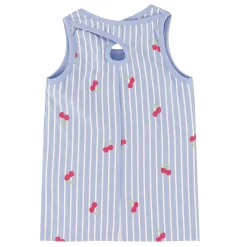 Cherry Stripe Tank Top 2-8y