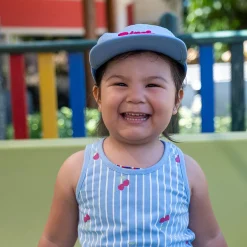 Cherry Stripe Tank Top 2-8y