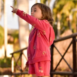 Cherry Sweatshort 2-8y