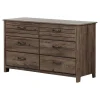 Chest with 6 Drawers Asten - Fall Oak