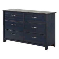 Chest with 6 Drawers Asten - Blueberry